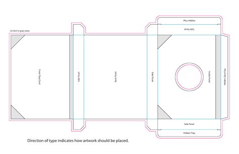 Greeting Card Box Template Download Printable PDF | Templateroller