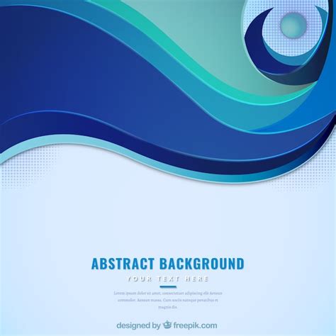 Free Vector | Abstract wave background