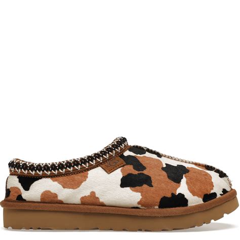 UGG Tasman Slipper 'Cow Print Chestnut' (W) | Pluggi