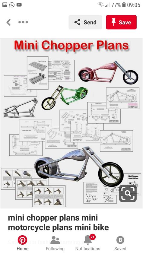 Bike Chopper, Mini Chopper Motorcycle, Mini Motorbike, Motorbike Design ...