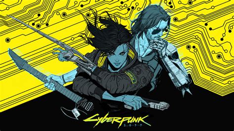 Cyberpunk 2077 Yellow Art 4k Wallpaper,HD Games Wallpapers,4k Wallpapers,Images,Backgrounds ...