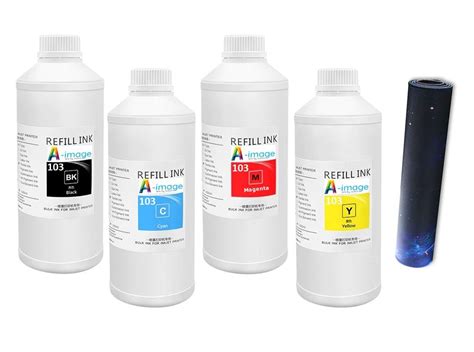 Bulk Refill Ink Compatible with Epson 103 EcoTank - 1L x 4 Bottle BK/C/M/Y | Shop Today. Get it ...