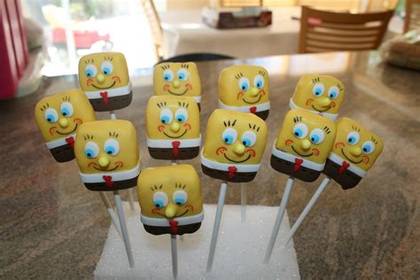 Sweet Treats: Spongebob Cake Pops