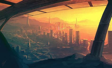 Online crop | HD wallpaper: Sci Fi, City | Wallpaper Flare