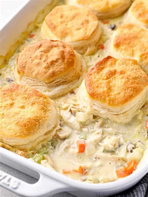 Chicken Pot Pie Casserole Recipe - Easy Chicken Recipes