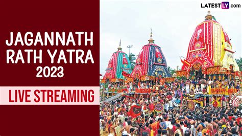 Festivals & Events News | Rath Yatra 2023 Free Live Streaming and Telecast Online, Watch YouTube ...