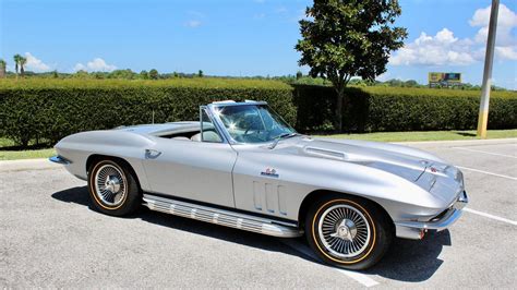 1966 Chevy Corvette Stingray Convertible Boasts Museum-Quality Restoration