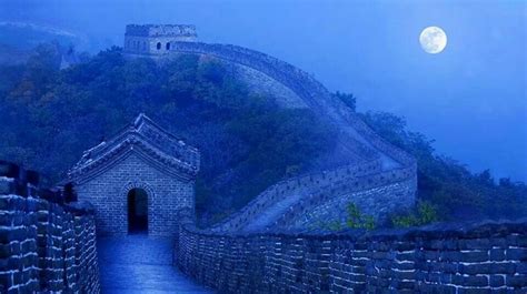 Great Wall of China at night | Places | Pinterest