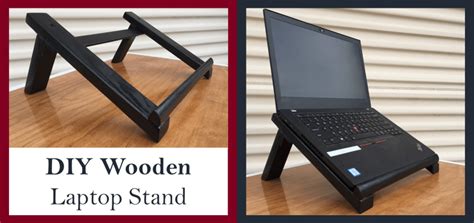 DIY Wooden Laptop Stand | Free Plans | Only $10 in Wood Materials