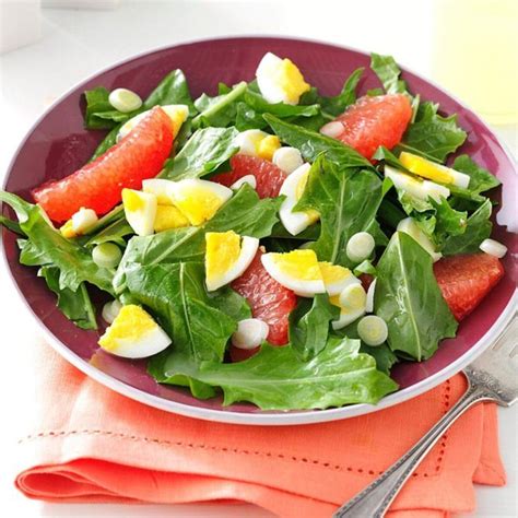 Dandelion Salad Recipe | Taste of Home