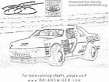 Late Model Race Car Coloring Pages sketch template