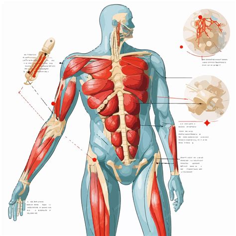 Professional Cortisone Injection Shoulder Injury Diagram Illustration | Premium AI-generated vector