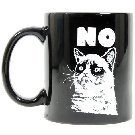 1Piece Black Cat Mugs Coffee Mug Ceramic Printed Office Coffee Mug Kitty Lady Mug Home Decor ...