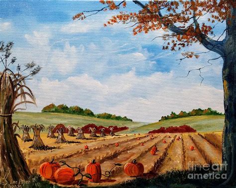 Fall Harvest Paintings