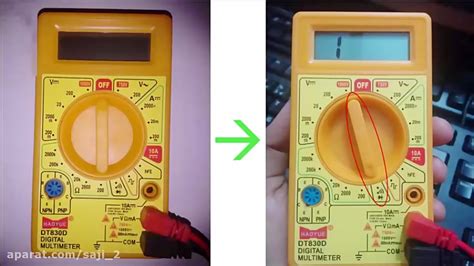 How to use Multimeter for Testing LED Bulbs - Continuity test