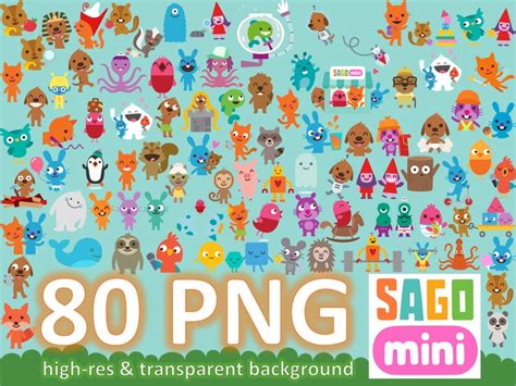 Sago Mini World PNG Clipart Educational Game Children's - Etsy UK