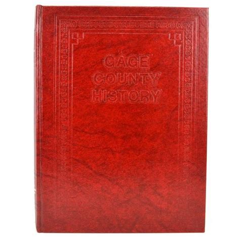 1983 Gage County Beatrice Nebraska History Book Hardcover Taylor ...