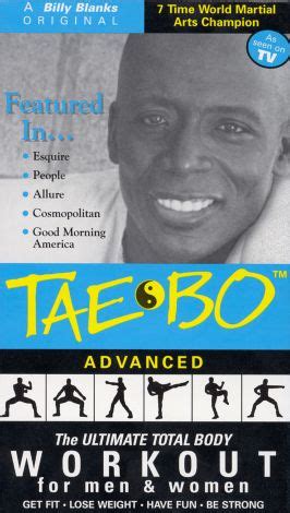 Billy Blanks: Tae Bo Advanced Workout (1998) - | Synopsis, Characteristics, Moods, Themes and ...