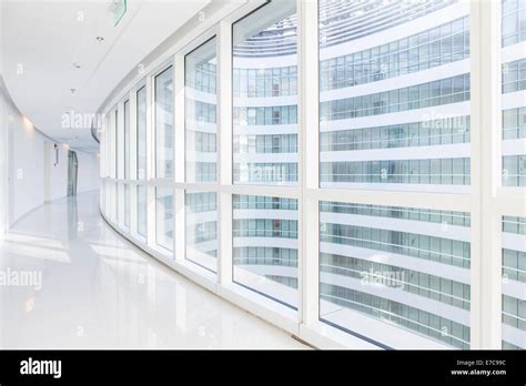 modern architecture corridor Stock Photo - Alamy