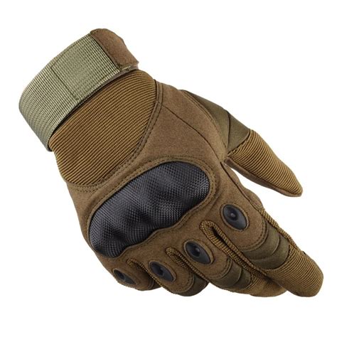 Combat Tactical Gloves Full Finger Military USA Special Forces Army Glove Tactical Anti skid ...