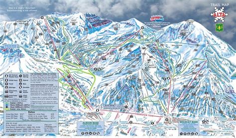 Map Of Utah Ski Resorts - Maping Resources