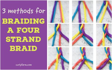 How to Braid Four Strand Braids | LearningHorses.com