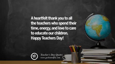 30 Happy Teachers' Day Quotes & Card Messages