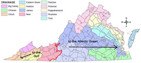 Topography of Virginia