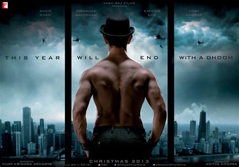 Dhoom 3 (#1 of 2): Extra Large Movie Poster Image - IMP Awards