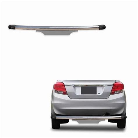 DriveStylish Stainless Steel High Gloss Safety Rear Bumper Protector for Honda Amaze 2016 at Rs ...