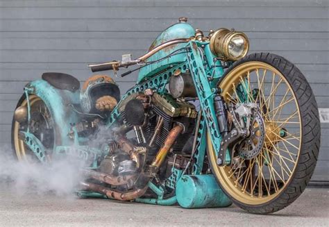 Rat Rod Motorcycle of Victor - Gbg Customs - Rat Rod, Street Rod, and Hot Rod Car Shows