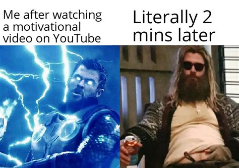 Laziness is my curse and my burden | Fat Thor | Know Your Meme