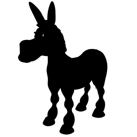 Donkey Silhouette Free Stock Photo - Public Domain Pictures