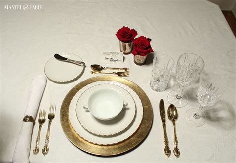 How to Set a Beautiful Formal Table - It's Easy! ~ Mantel and Table