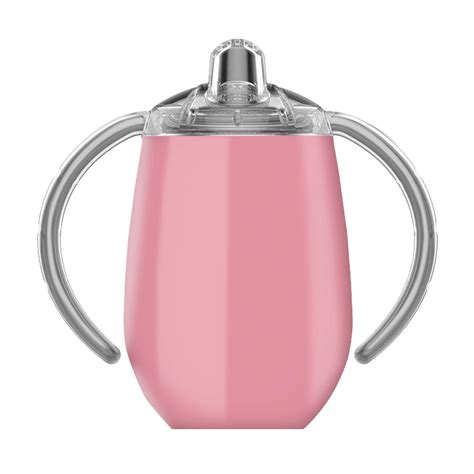 9oz Stainless Steel Sippy Cup- Pink | Stainless steel 304, Sippy cup, Vacuum cup