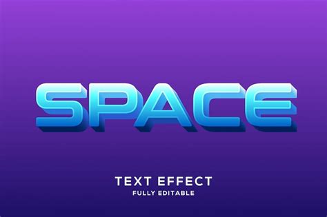 Premium Vector | Sci-fi text effect