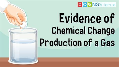 Evidence of Chemical Change – Production of a Gas - YouTube