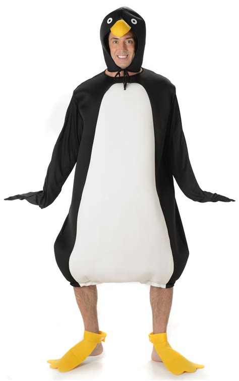 Penguin Adults Fancy Dress Animal Bird Mens Ladies Unisex Christmas Costume BN | eBay