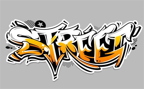 Street Graffiti Vector Lettering 334354 Vector Art at Vecteezy