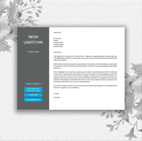 Landscape Resume Template