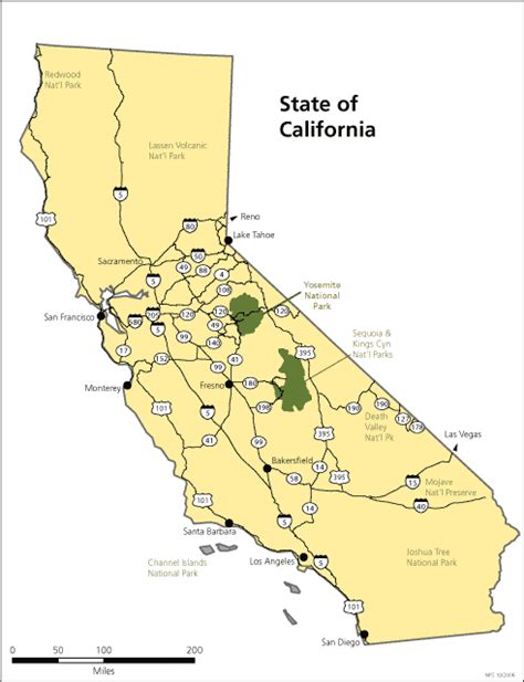 Maps - Yosemite National Park (U.S. National Park Service)