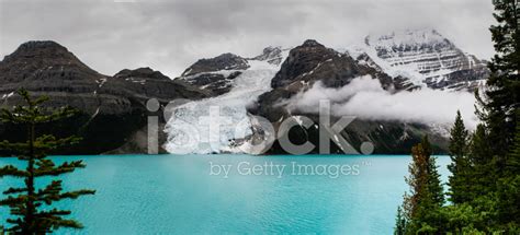 Hiking Berg Lake Trail Stock Photo | Royalty-Free | FreeImages