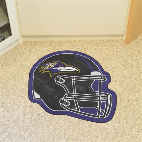 Baltimore Ravens Mascot Mat - Helmet