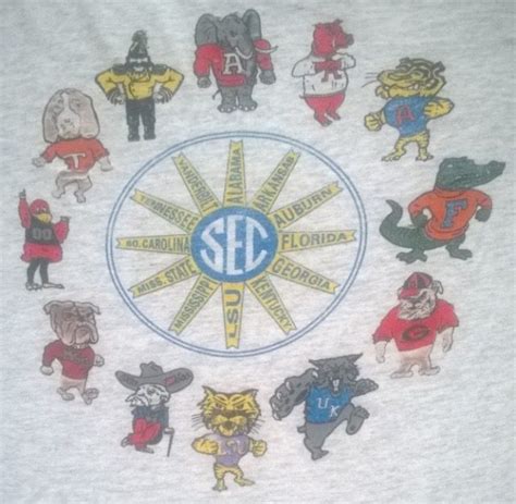 Pin on College Mascots: SEC