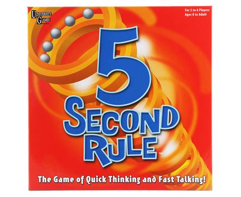 5 Second Rule Board Game | eBay