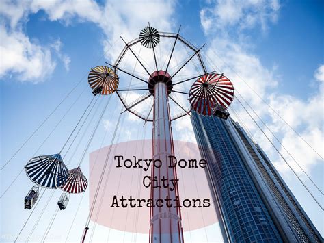 Tokyo Travel Blog : Tokyo Dome City Attractions Review | The Wacky Duo ...