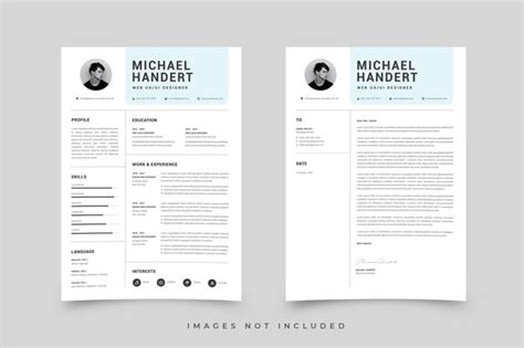 Premium Vector | Resume Template