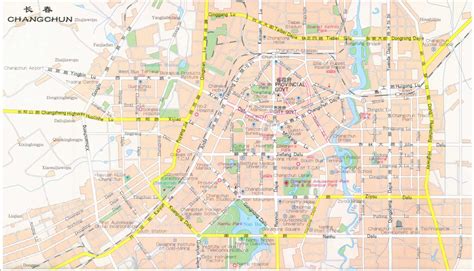 Changchun City Map - Changchun China • mappery