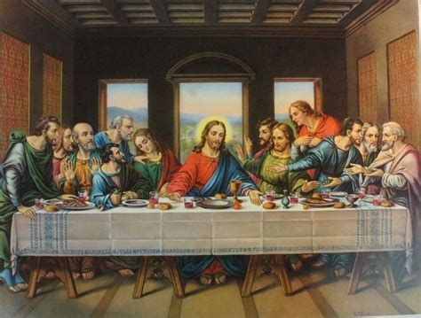 R. Tesar, The Last Supper, no date (Gram) | The last supper painting ...