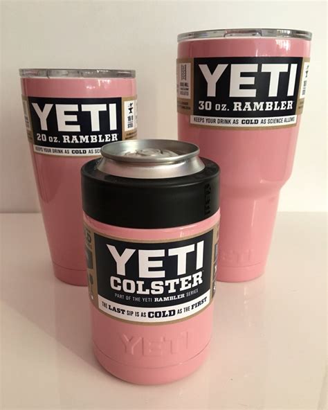 FREE shipping PINK Powder Coated Yeti Cup 20oz 30oz Yeti